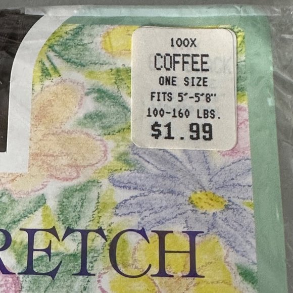 Lot of 6 dead new stock VTG pantyhose Jockey Black Pearl and Sheer Stretch brand - Picture 5 of 13